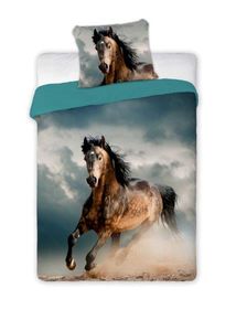 Pościel 160x200 Konie Horses  Bawełna