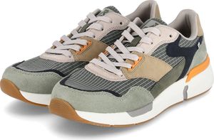 Rieker Herren-Schnürhalbschuh Grün-Mehrfarbig, Farbe:grün, EU Größe:44