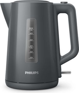 Philips Wasserkocher, 1,7 l, LED, schwarz (HD9318/10)
