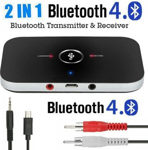 2In1 Bluetooth Sender Empfänger Wireless Aux Audio Transmitter Adapter 3.5mm