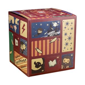 Paladone Würfel-Adventskalender Harry Potter Adventskalender mit 24 Geschenken | Enthält Gegenstände wie Zauberstäbe und ikonische Figuren, Farbe (PP6239HP)