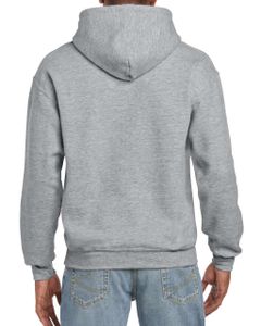 Gildan Herren Hoodie Sweatshirt Kapuzenpullover Sweatjacke Pullover, Größe:XL, Farbe:Sport Grey