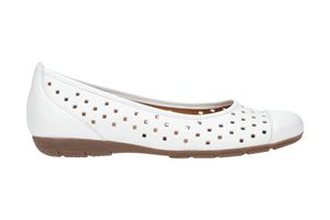 Gabor Klassische Ballerinas Ballerina Damen 393137383031 Weiß 39 EU Gabor Klassische Ballerinas Ballerina Damen 393137383031 Weiß 39 EU