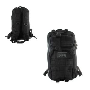 HI-TEC - Magnum Fox Backpack Black ca.25L (Rucksack) Schwarz LARGE großer Ranzen Assault Pack