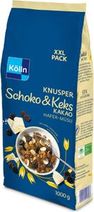 Kölln Müsli Knusper Schoko & Keks Kakao, 1000g