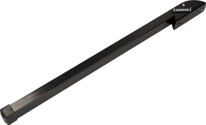 KOTARBAU® Ogranicznik drzwi 50 cm czarny ogranicznik uchwyt drzwi odbojnik drzwi odbojnik drzwi do bram garazowych