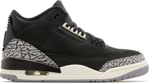 Nike Air Jordan 3 Retro Womens Sho - off noir/black_coconut milk_cement, Größe:10