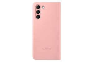 Samsung Galaxy S21 Hülle - Kunststoff - Samsung Klapphülle - Rosa