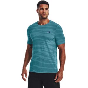 Under Armour UA Seamless Wave SS-BLU - M