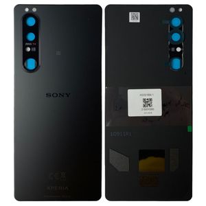 Sony Akkudeckel Batterie Cover Rückschale für Xperia 1 III Ersatzteil Reparatur Schwarz