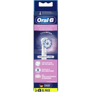 Oral-B Aufsteckbürsten - Sensitive Clean - 6er Pack - weiß
