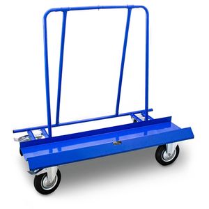 Bituxx Plattenwagen Transportwagen für Platten Türen Fenster bis 500Kg Blau MS-17201