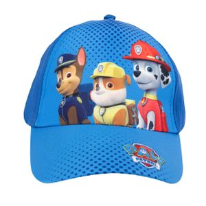 Paw Patrol Kappe für Kinder - Chase, Rubble & Marshall Cap Basecap Baseballkappe verstellbar Blau