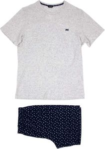 HOM Herren Homewear Sleepwear Schlafanzug Colibri Kurz Navy
