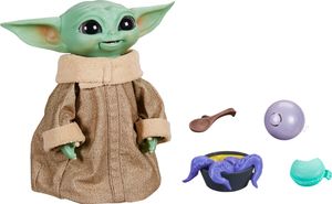 Star Wars Mandalorian Interakční figurka Galactic Snackin´ Grogu 23 cm