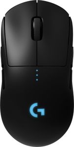 Logitech G PRO Wireless Gaming-Maus mit HERO 25K DPI Sensor, RGB-Beleuchtung, 4-8 programmierbare Tasten, anpassbare Spielprofile, Ultraleicht, POWERPLAY-kompatibel, PC/Mac - Schwarz