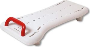 Badebrett BENNY,35x74,5cm,m.Handgriff rot(Drive Medical),