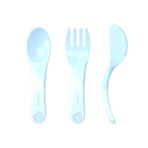 Twistshake Learn Cutlery 6+m (6 Farben) Pastel Blue
