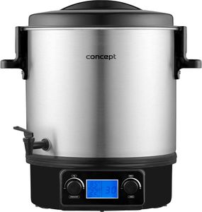 Concept ZH0040, 27 L, Nerezová oceľ, 30 °C, 100 °C, 2 h, LCD