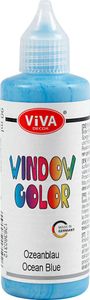 Creativ Company Barevná nálepka na okna a sklo světle modrá, 90 ml