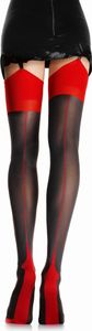 Leg Avenue Straps-Strümpfe, "Kuba" - schwarz - Einheitsgröße