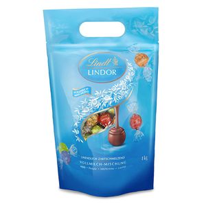 Lindt Lindor Kugeln Milch Mix - 1 kg Beutel