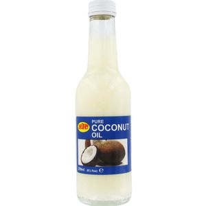 [ 250ml ] KTC 100% Reines Kokosöl Flasche | Kokosnussöl | Pure Coconut Oil