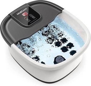 Fußbäder fussbadewanne, fußbad massagegerät wasser elektrisch mit massage