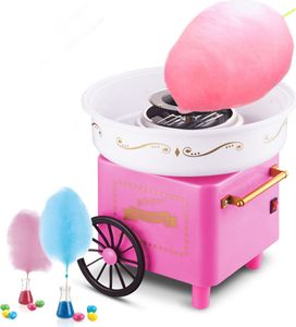 JEOBEST Zuckerwattemaschine | kleine Warenkorb Mini Zuckerwatte-Maschin | Retro Rosa 500W JEOBEST Zuckerwattemaschine | kleine Warenkorb Mini Zuckerwatte-Maschin | Retro Rosa 500W
