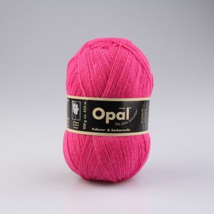 Opal Sockenwolle 150g Uni Pink 6-fach
