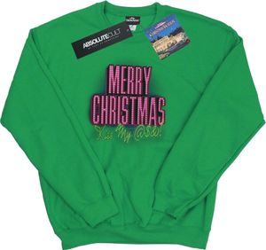 National Lampoon's Christmas Vacation - "Kiss My Ass" Sweatshirt für Herren BI43125 (M) (Irisch-Grün)