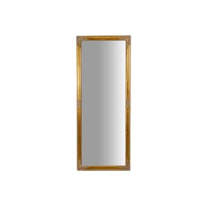 Wandspiegel 72x4x180cm vertikal/horizontal - Spiegel antikiertem goldenem Finish - Ganzkörperspiegel Gold - Badspiegel barock