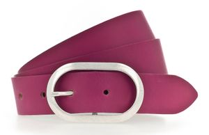 Vanzetti Classics 30mm Leather Belt W100 Fuchsia Pink