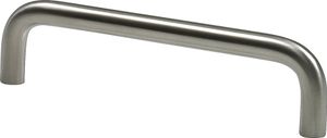 Möbelgriff Chicago ø 10mm La 96mm Bügelgriff massiv Edelstahl matt gebürstet
