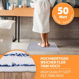 230V Heizteppich Badezimmer 55x65cm 50Watt