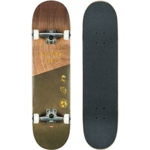 Globe Skateboard Complete G1 Insignia , Größe:8.25, Farben:dark maple/green