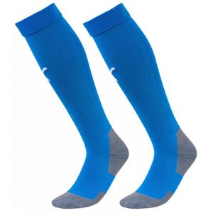PUMA Team Liga Core Stutzenstrumpf electric blue lemonade/puma white 31-34