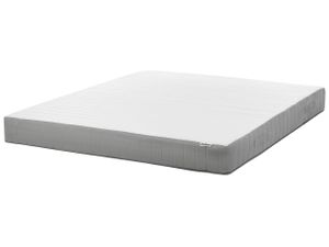 BELIANI Taschenfederkernmatratze Hart 180 x 200 cm Memory Foam Abnehmbarer Bezug 7 Zonen Matratze für Bett Schlafzimmer Modern