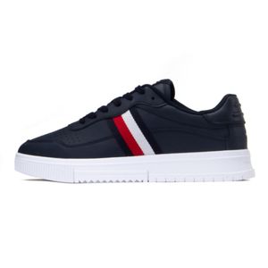 Buty Tommy Hilfiger Supercup Leather Stripes FM0FM04824DW5