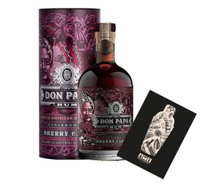 Don Papa Rum Sherry Cask 0,7L (45% Vol) aged in american oak barrels Rhum Ron- [Enthält Sulfite]