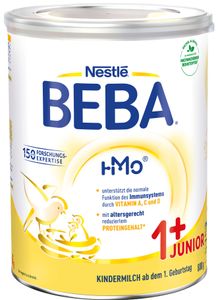 Nestlé BEBA Junior 1, Kindermilch, Ab dem 1. Geburtstag, Milchgetränk, Kinder Milch, Milchnahrung, Pulver, Dose, 800 g, 12465053