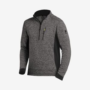 FHB Strick-Fleece Troyer 79597 PATRICK anthrazit schwarz  Troyer Arbeitspullover 3XL