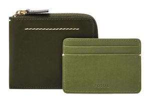 FOSSIL Westover Large Zip Bifold Deep Olive