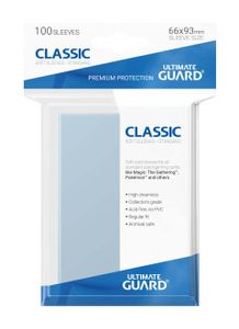 Ultimate Guard Classic Soft Sleeves Standardní velikost Transparent (100)