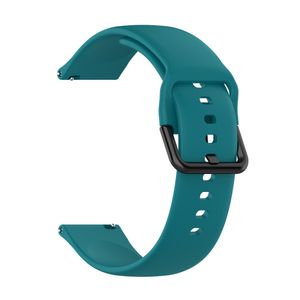 Ersatz Silicon Verstellbares Uhrenbandhandgelenkriemen für Huami Amazfit GTS-Grün-Größen: L