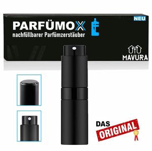 PARFÜMOX Parfumový rozprašovač naplniteľný cestovný prenosný mini flakón s rozprašovačom