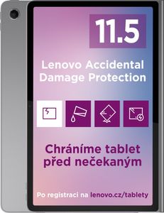 Lenovo TAB PLUS - MTK Helio G99/8-core/8GB/256GB/11,5" 2K/IPS/400nitů/multitouch/JBL repro/2x 8.0MPx Cam/Android 14/šedá