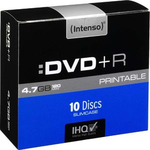 DVD+R 4.7GB 16x 10er-Pack DVD-Rohlinge