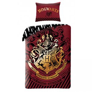 Harry Potter Wende Bettwäsche Hogwarts Kopfkissen Bettdecke passend für 135x200 cm