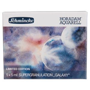 Schmincke Horadam Aquarellfarbe - Galaxy - 5 x 5ml Supergranulation 74 844 097